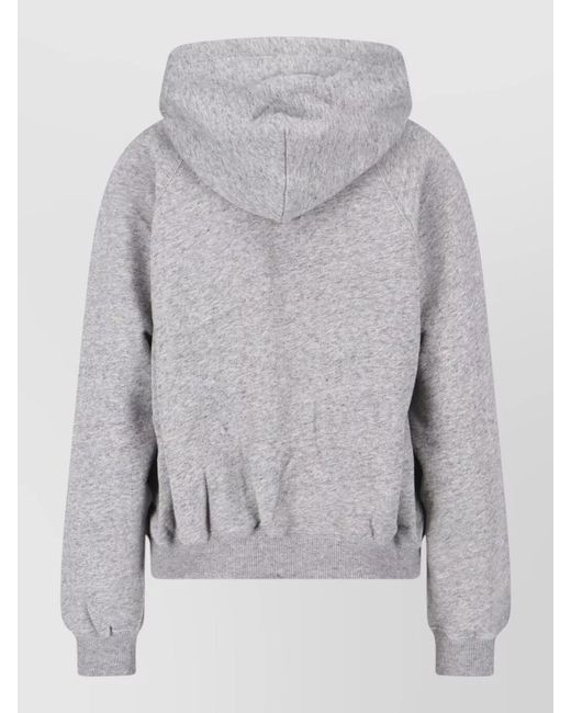 Polo Ralph Lauren Gray Hooded Sweatshirt Drawstring Kangaroo Pocket