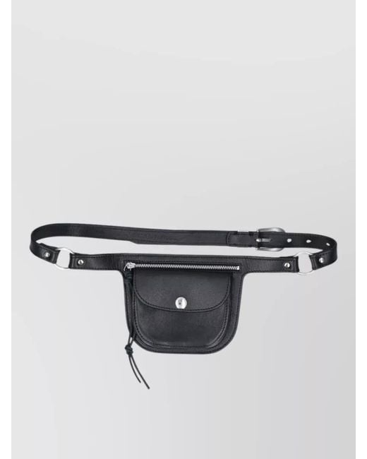 Our Legacy White Leather Purse