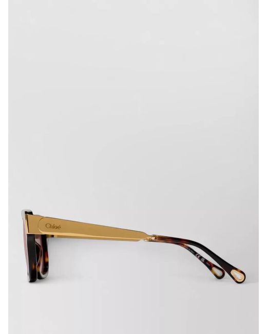 Chloé Brown Ch0351S Sunglasses Acetate Square Frame