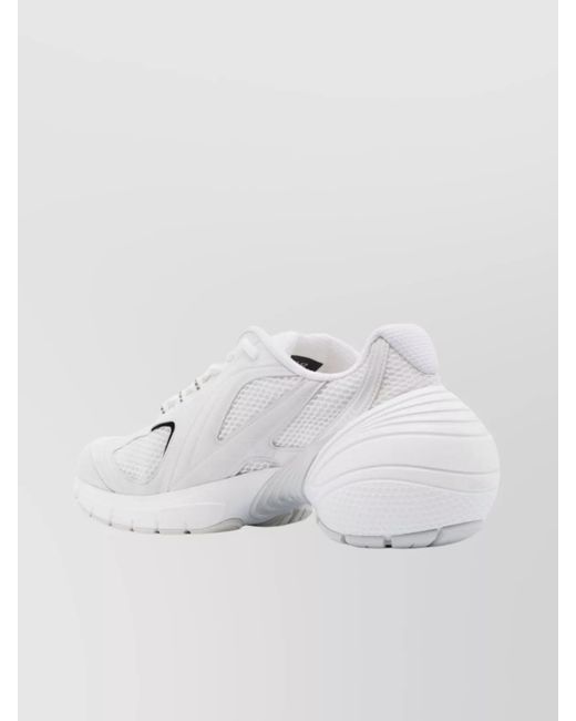 Givenchy White Leather Low-Top Sneakers for men
