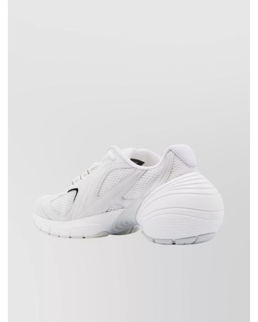 Givenchy White Leather Low-Top Sneakers for men
