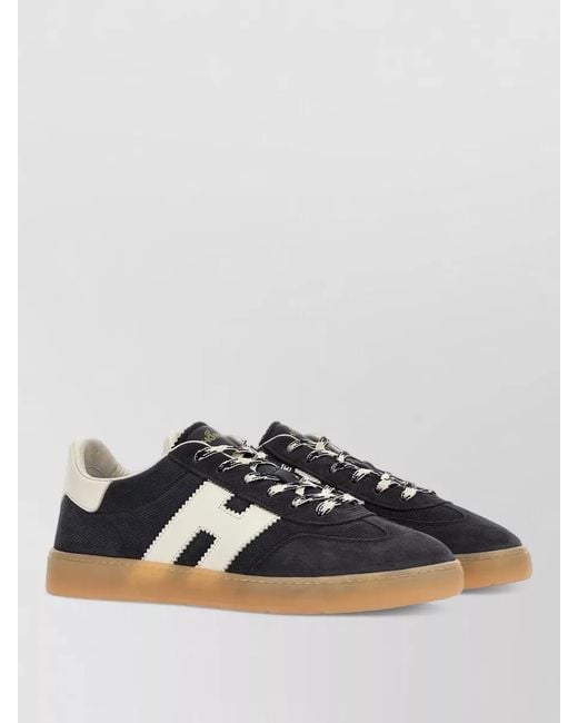 Hogan Multicolor Leather Low-Top Sneakers for men