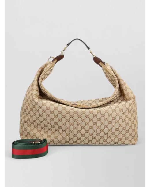 Gucci Metallic Shoulder Bag Adjustable Strap Tone Hardware for men