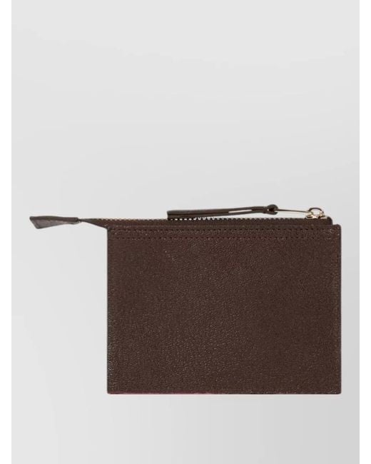 Paul Smith Orange Concertina Card Holder Color Block Design for men