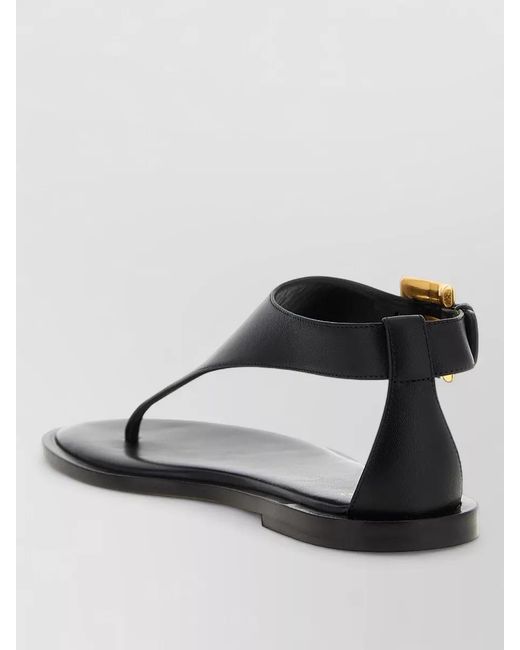Balmain Multicolor Lamb Leather Anthem Sandals
