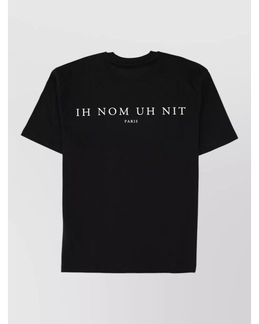Ih Nom Uh Nit Black T-Shirt for men