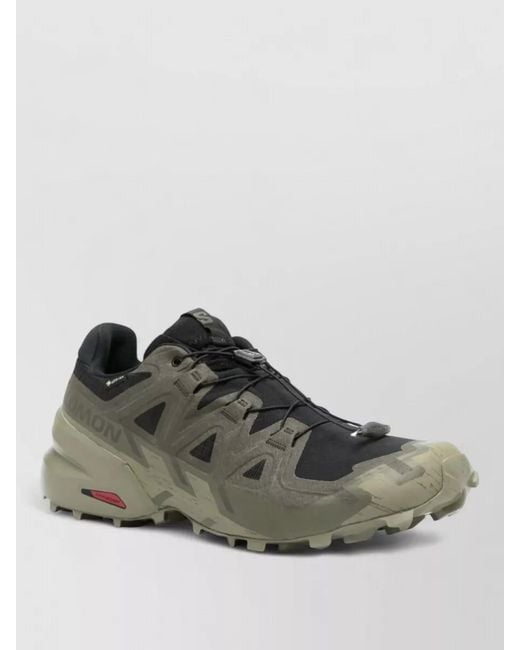 Salomon Multicolor Mesh Nylon Silk Low Top Sneakers for men