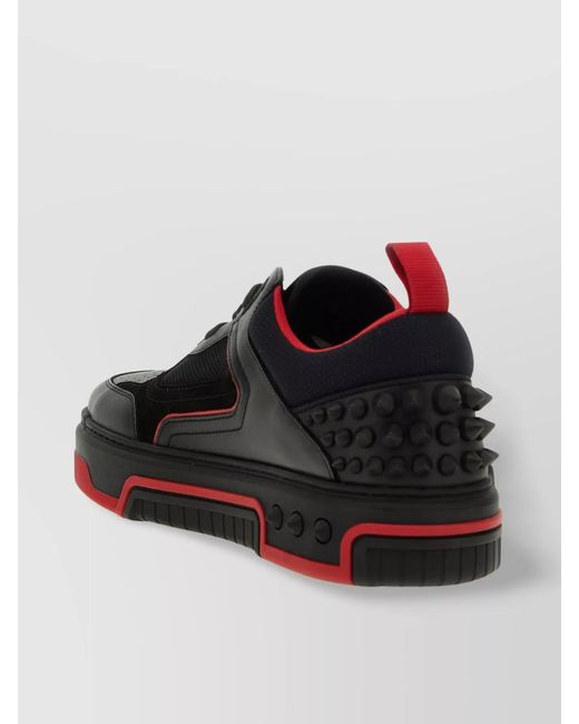 Christian Louboutin Multicolor 'Studded Heel Low-Top Sneakers' for men