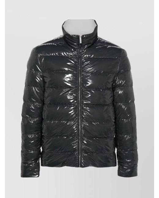 Thom Browne Black Reversible Puffer Jacket for men