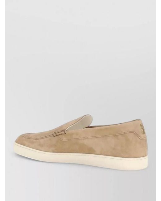 Brunello Cucinelli Natural Rubber Slip-On Loafers for men