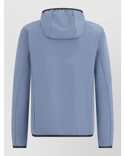 Boss Blue Waterproof Hooded Jacket for men