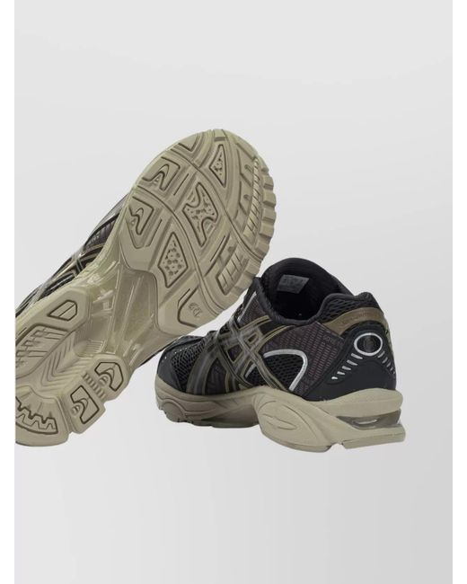 Asics Multicolor Synthetic Leather Low-Top Sneakers for men