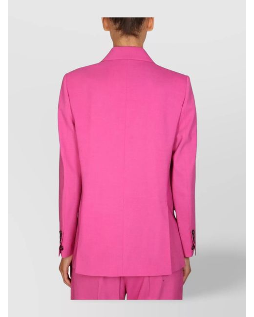 DSquared² Pink New Yorker Double Breasted Blazer