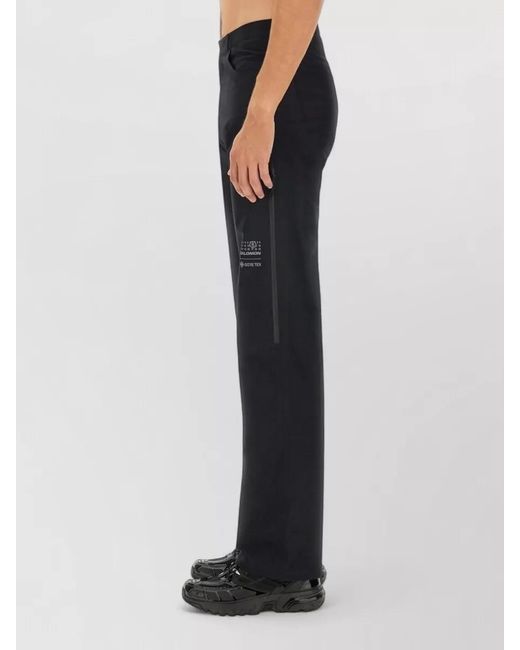 MM6 MAISON MARGIELA X SALOMON Blue Ankle Length Straight Leg Pants Elastic Waistband for men