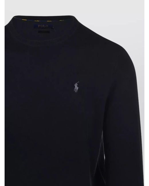 Ralph Lauren Blue Cotton Crew-Neck T-Shirt for men