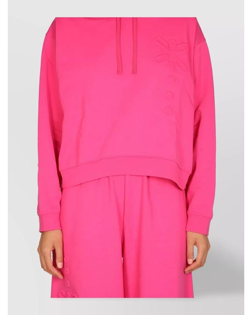 McQ Alexander McQueen Pink Cotton Hoodie