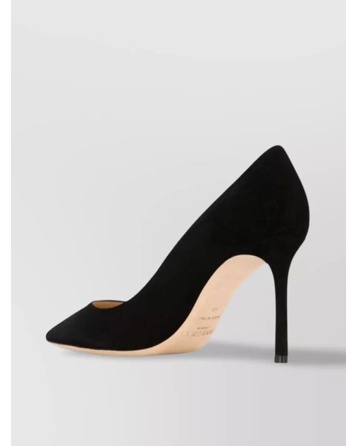 Jimmy Choo Black Romy 85Mm Pumps