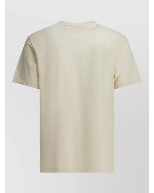 McQueen Natural Cotton T-Shirt for men