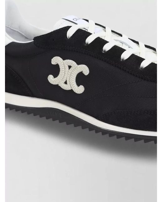 Céline Multicolor Leather Low-Top Sneakers