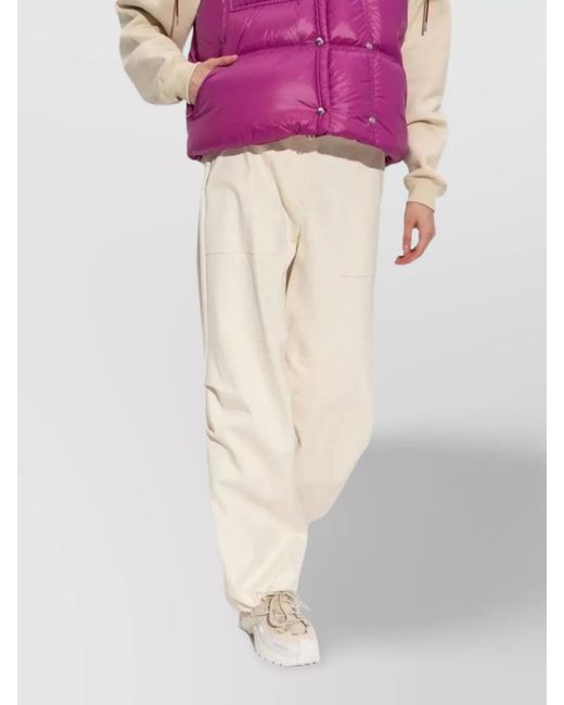Moncler Pink Quilted Hooded Gilet