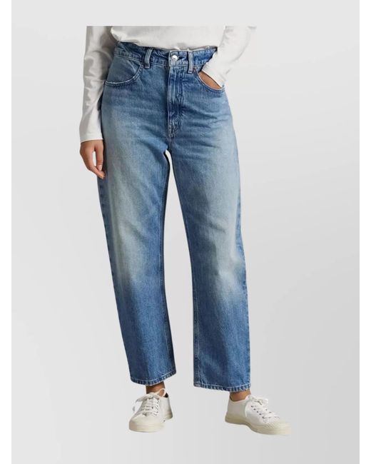 Ralph Lauren Blue Relaxed Fit Boyfriend Trousers