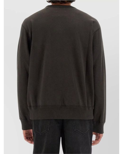 Isabel Marant Black Logo Sweatshirt for men