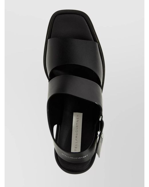 Stella McCartney Black Sneak-Elyse Sandals
