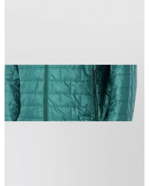 Patagonia Blue Nano Hooded Jacket Quilted Side Pockets for men