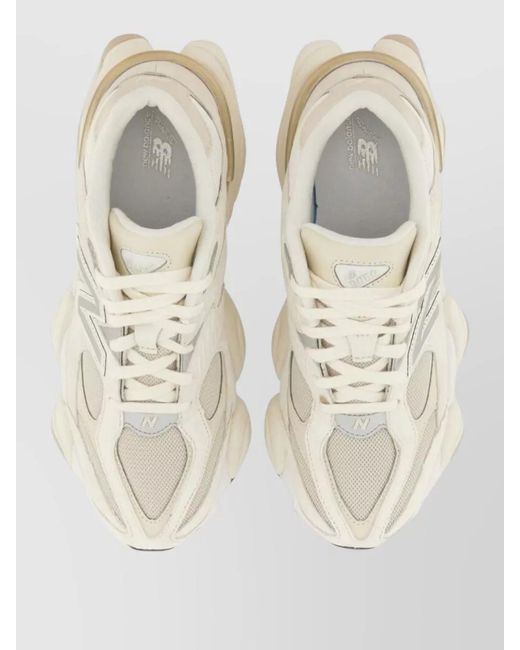 New Balance Natural Suede Mesh Low-Top Sneakers