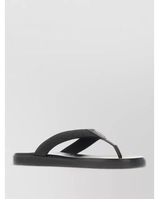 Gucci Multicolor Leather Thong Sandals for men