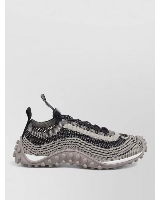 AMI Gray Mirage Lace Up Sport Sneaker Shoe