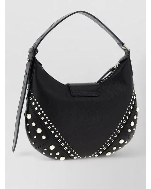 Jimmy Choo Black Bar Shoulder Bag