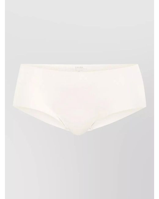 Calida White Seamless High Rise Everyday Panty