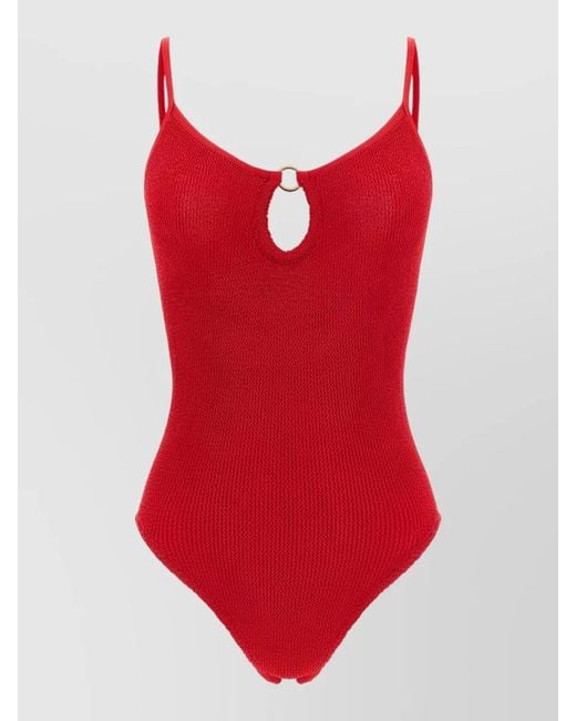 Hunza G Toni Swimsuit One Piece Textured Design