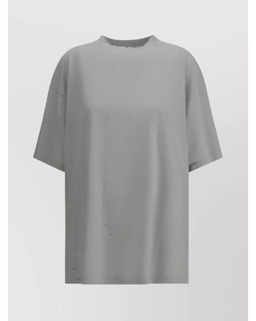 Balenciaga Gray Oversized T