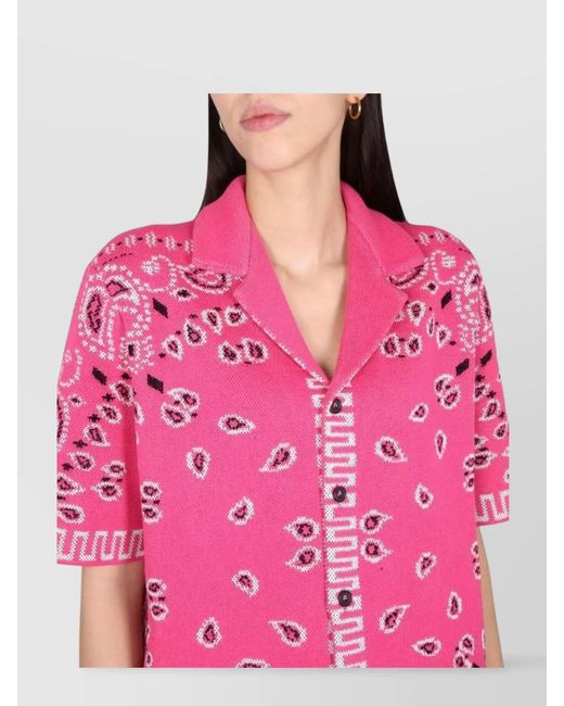 Alanui Pink Cotton Shirt