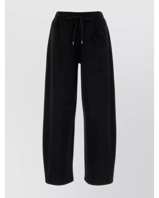 Stella McCartney Black Regular-Fit Jogging Trousers
