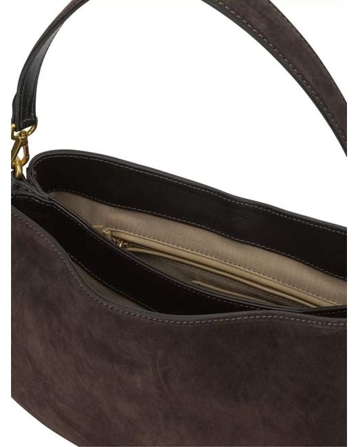Gianni Chiarini Black Leather Shoulder Bag