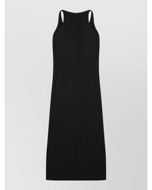 Totême Black Midi Dress