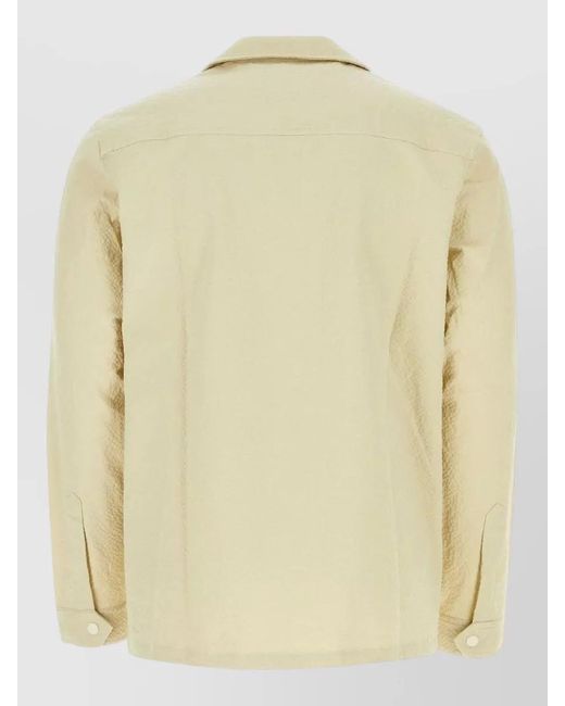 Howlin' By Morrison Natural Stretch Cotton Shirt Chest Pockets Collar for men