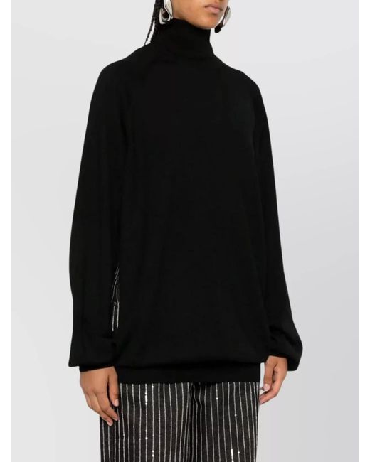 Moschino Black Virgin Wool Jumper