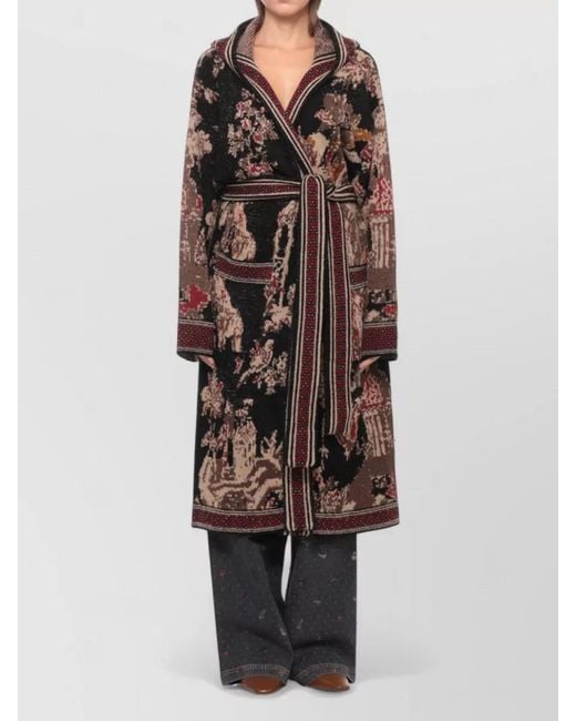 Etro Multicolor Hooded Dressing Gown