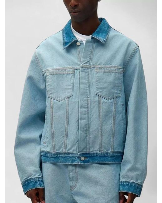 Arte' Blue Denim Jacket for men