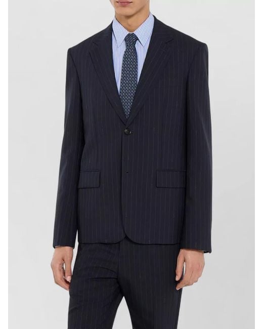 Gucci Blue Gg Jacquard Slim Tie Patterned Design for men