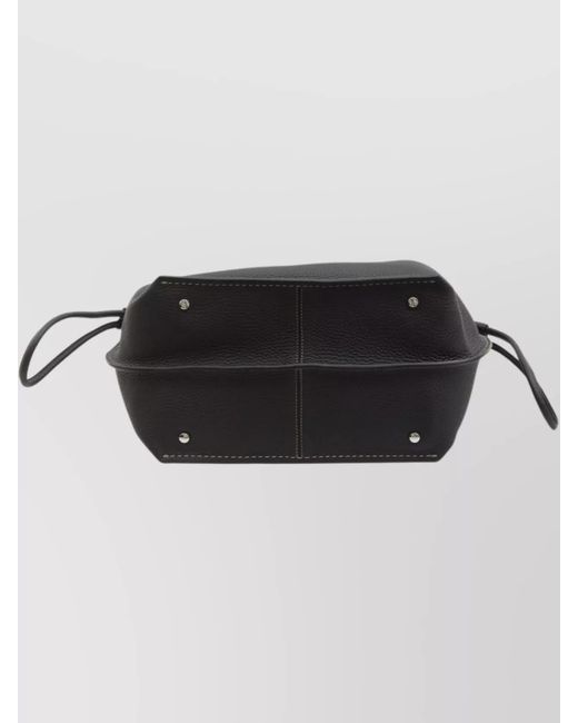 Tod's Black Bucket Medium Leather Shoulder Bag