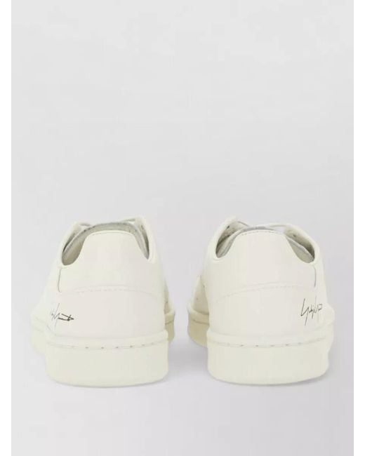 Y-3 Natural Stan Smith Sneakers Perforated Upper Round Toe Rubber Sole for men