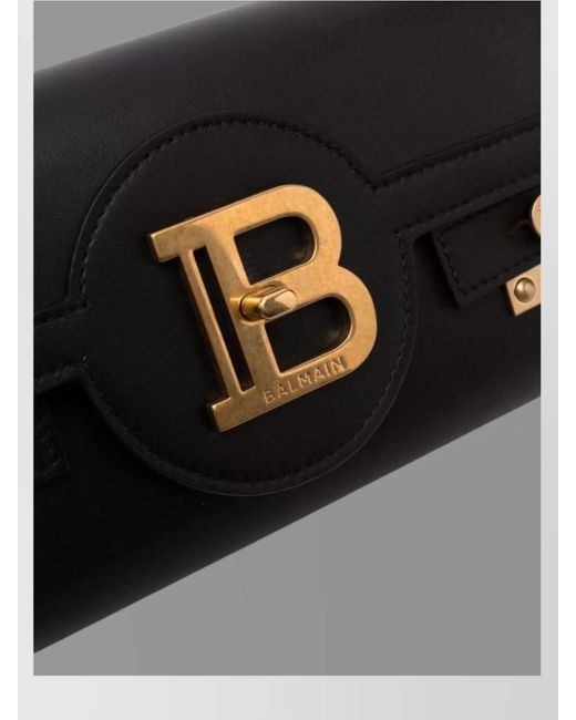 Balmain Multicolor Mini Leather Bag Chain Strap