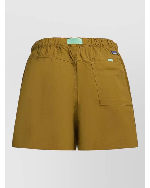 Patagonia Green Technical Knee-Length Shorts