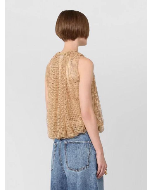Sportmax Natural Spxnodo Top