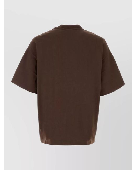 Casablanca Brown Oversized T-Shirt for men